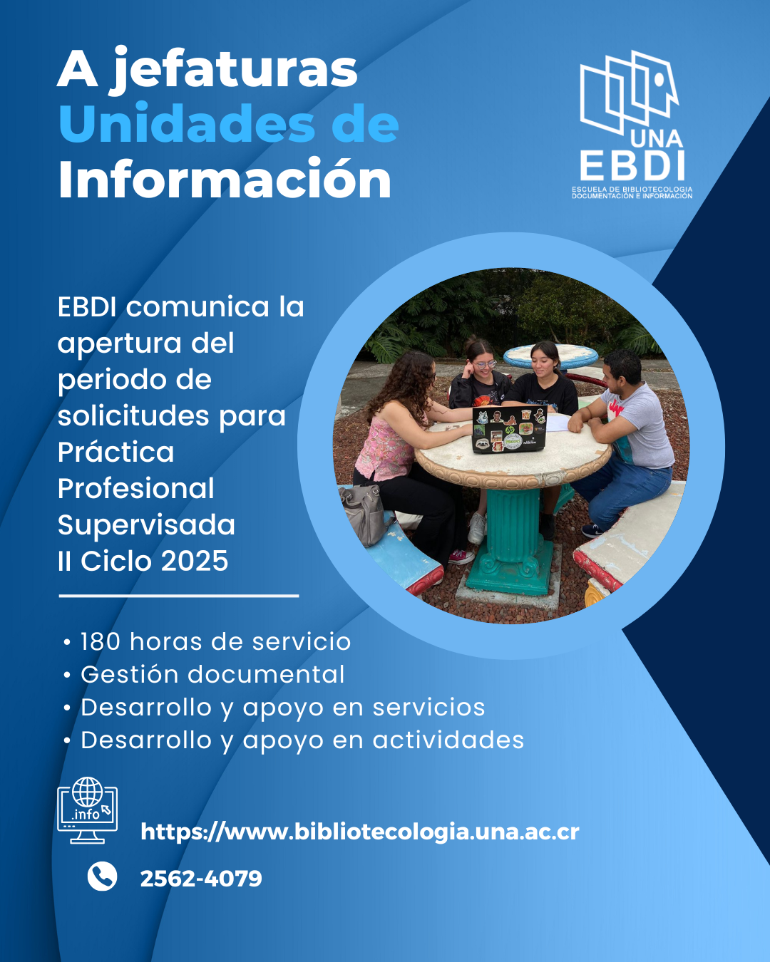 Apertura del periodo de solicitudes para Práctica Profesional Supervisada II Ciclo de 2025