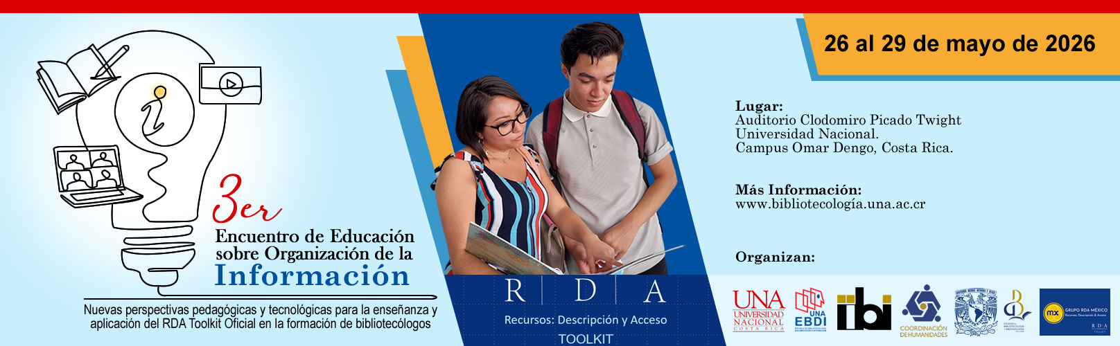 CONVOCATORIA 3. ENCUENTRO SOBRE ORGANIZACIÓN DE LA INFORMACIÓN